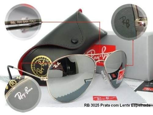 ray ban lente espelhada prata ray ban lente espelhada prata